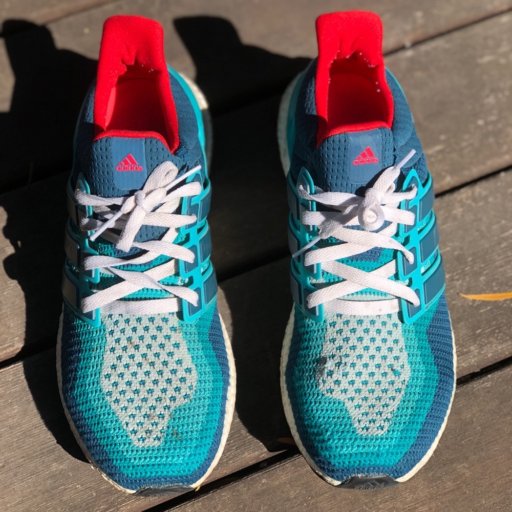 OG Ultra Boosts Miami Dolphins Light Blue
